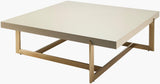 Surya Temy TEM-001 15"H x 44"W x 44"D Accent Table