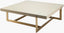 Surya Temy TEM-001 15"H x 44"W x 44"D Accent Table