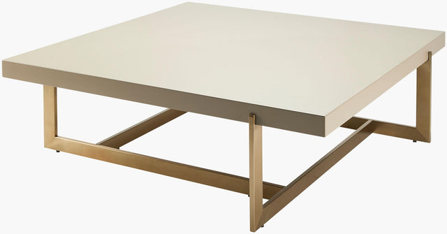 Surya Temy TEM-001 15"H x 44"W x 44"D Accent Table