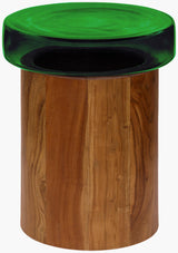 Surya Thorpe THRP-002 20"H x 16"W x 16"D Accent Table
