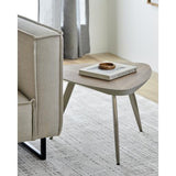 Surya Trinity TNT-002 Brown Metallic - Nickel 18"H x 26"W x 26"D Furniture