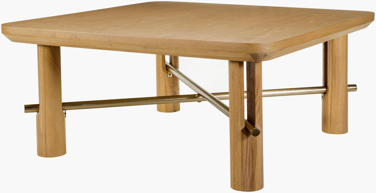 Surya Valdo VLDO-003 16"H x 36"W x 36"D Accent Table