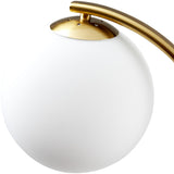Surya Aquilon AQL-001 66"H x 10"W x 16"D Accent Floor Lamp