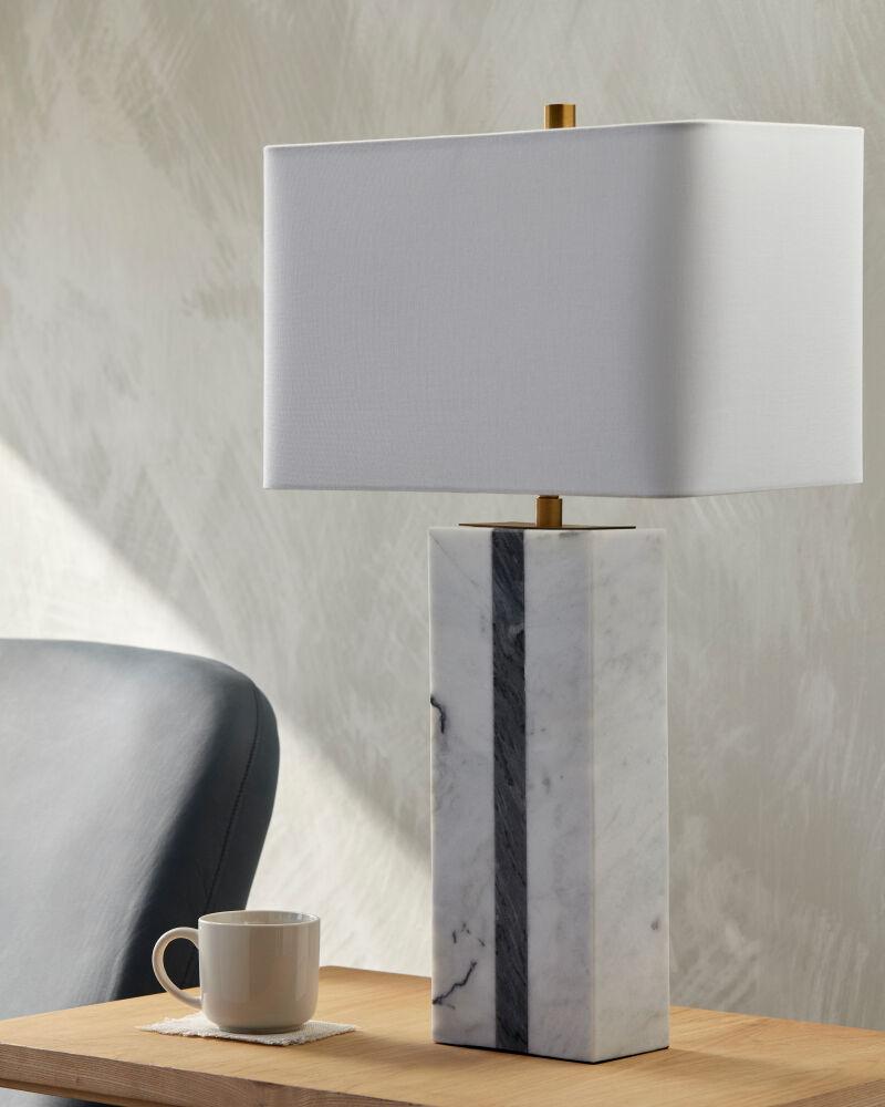 Surya Ascendia ASC-001 27"H x 16"W x 16"D Table Lighting