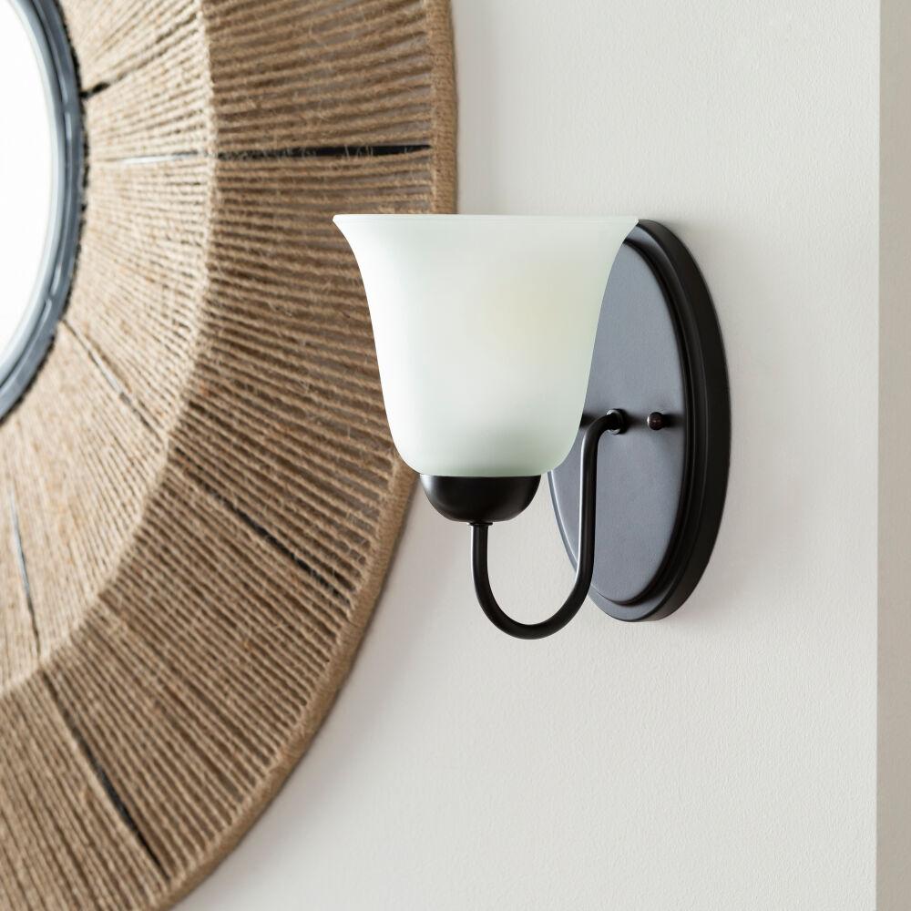 Surya Dallas DLS-001 8"L x 6"W x 9"H Wall Lighting