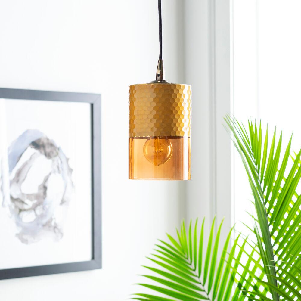 Surya Finsbury FNB-001 5"L x 5"W x 8"H Ceiling Lighting