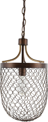 Surya Furrow FUW-001 12"H x 12"W x 17"D Ceiling Light