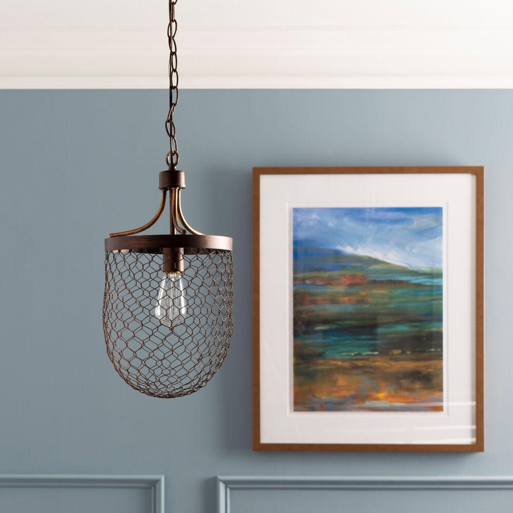 Surya Furrow FUW-001 17"L x 12"W x 12"H Ceiling Lighting
