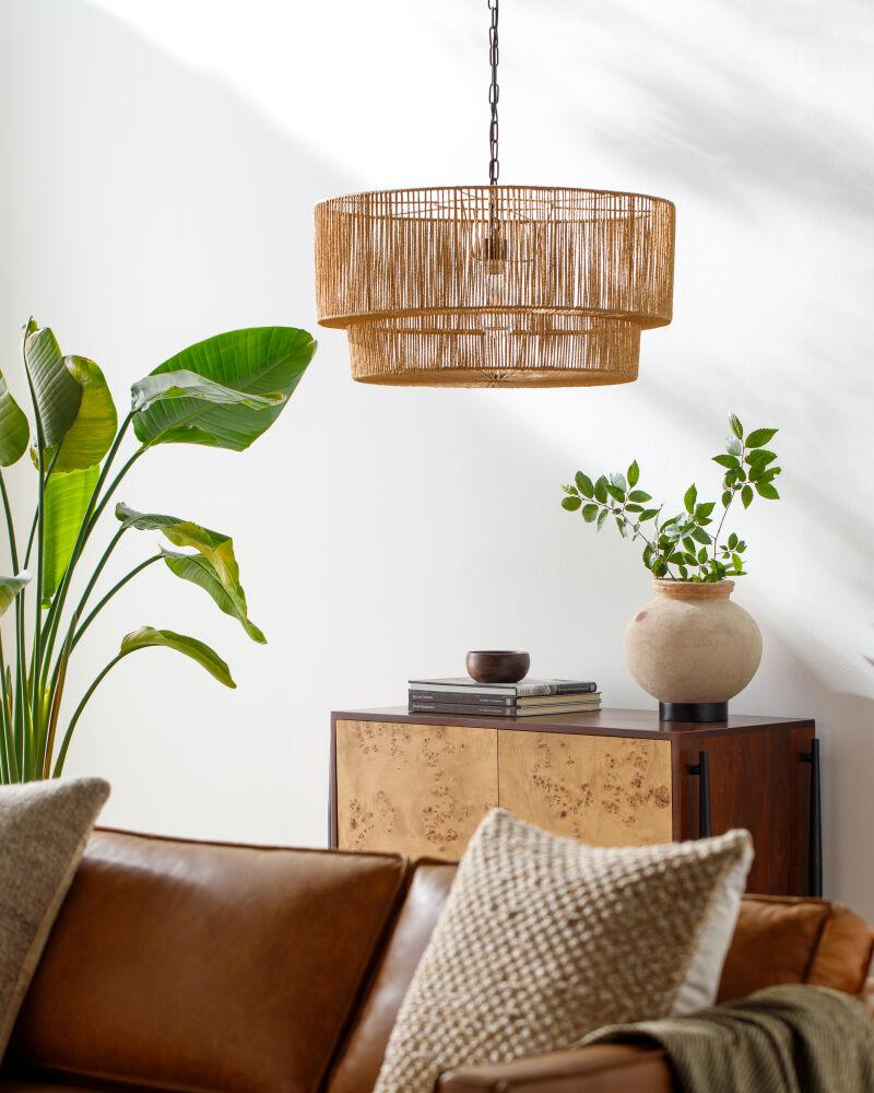 Surya Hascombe HSB-001 25"L x 25"W x 83"H Ceiling Lighting