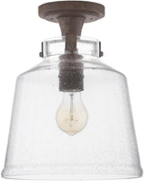 Surya Kasey KAS-001 12"H x 10"W x 10"D Ceiling Light