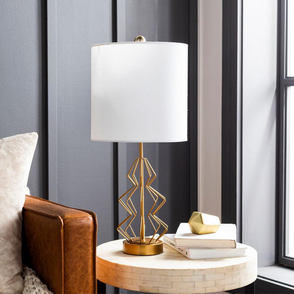 Surya Liberty LBT-001 23"H x 10"W x 10"D Table Lighting