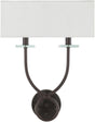 Surya Livi LVI-001 18"H x 13"W x 7"D Wall Sconce