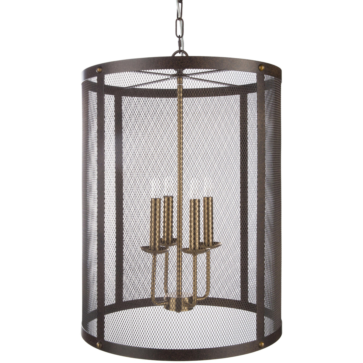 Surya Lombard LOM-002 26"H x 19"W x 19"D Ceiling Light