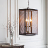Surya Lombard LOM-002 19"L x 19"W x 26"H Ceiling Lighting