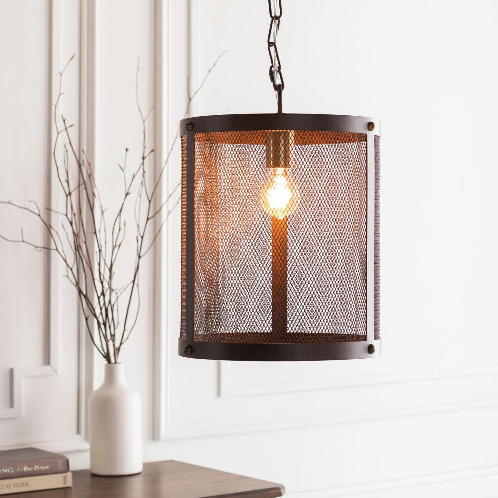 Surya Lombard LOM-003 17"L x 17"W x 16"H Ceiling Lighting