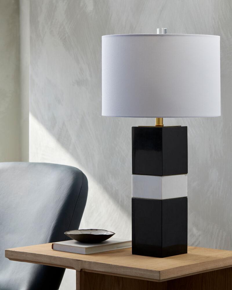 Surya Majestic MAJ-001 29"H x 15"W x 15"D Table Lighting