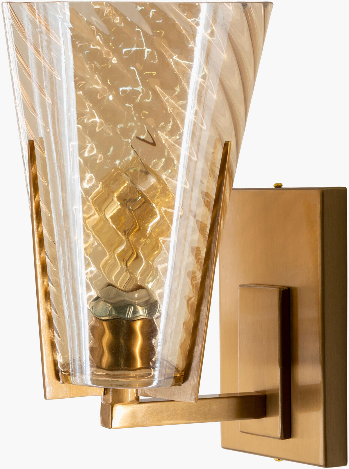 Surya Maxton MXT-001 6"L x 8"W x 12"H Wall Lighting