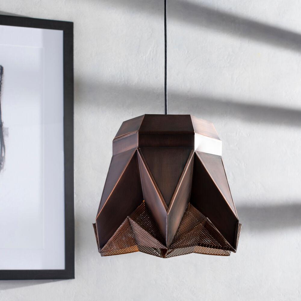 Surya Novara NVR-003 14"L x 14"W x 13"H Ceiling Lighting