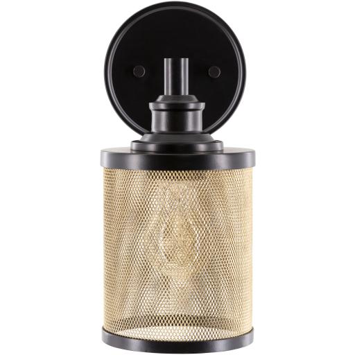 Surya Porson POR-001 11"H x 5"W x 7"D Wall Sconce
