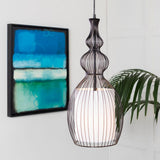 Surya Quinton QTN-002 11"L x 11"W x 25"H Ceiling Lighting