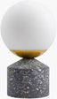 Livabliss Verve VRC-004 10"H x 6"W x 6"D Table Lighting