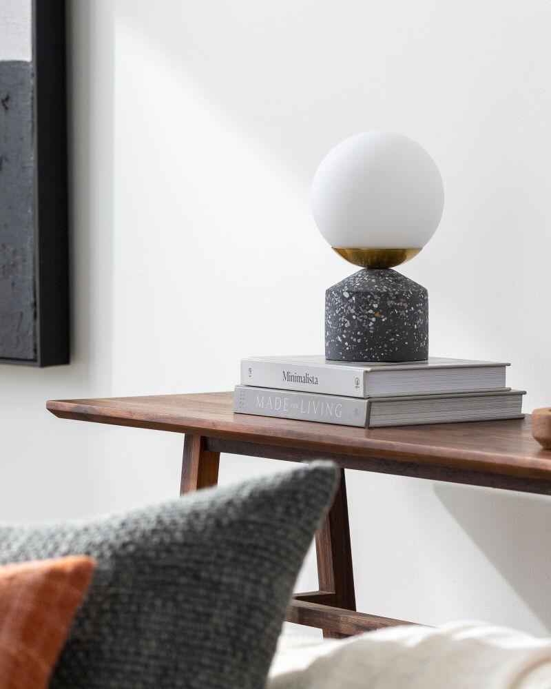 Livabliss Verve VRC-004 10"H x 6"W x 6"D Table Lighting