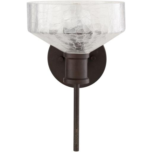 Surya Vinnie VNI-001 12"H x 8"W x 9"D Wall Sconce