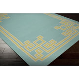 Surya Alameda AMD-1010 Aqua Light Gray 3'3" x 5'3" Rug