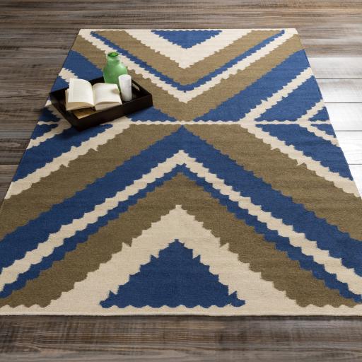 Surya Alameda AMD-1046 Charcoal Dark Blue 2' x 3' Rug