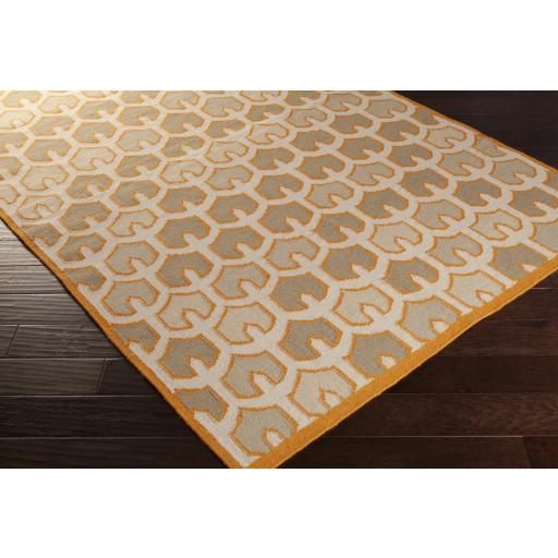 Surya Alameda AMD-1077 Burnt Orange Light Gray 8' x 11' Rug