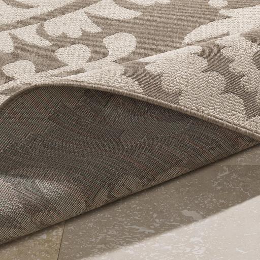 Surya Alfresco ALF-9616 Light Beige Light Brown 8'10" Round Rug