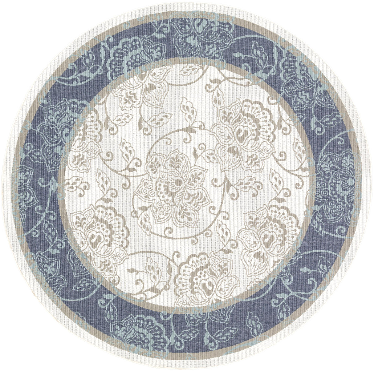 Surya Alfresco ALF-9661 7'3" Round Rug