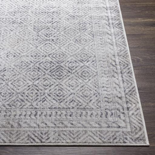 Surya Alice ALC-2302 Charcoal Cream 8'10" x 12' Rug