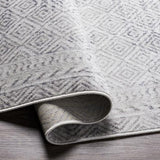Surya Alice ALC-2302 Charcoal Cream 8'10" x 12' Rug