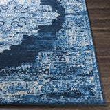 Surya Amsterdam AMS-1024 Brown Dark Blue 8' x 10' Rug
