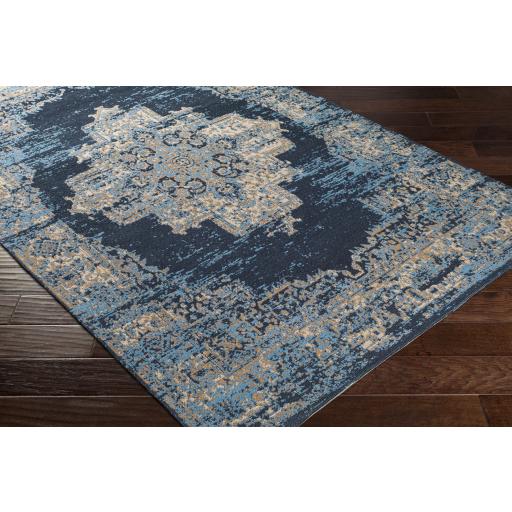 Surya Amsterdam AMS-1025 Beige Blue 8' x 10' Rug