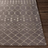 Surya Amsterdam AMS-1026 Charcoal Cream 8' x 10' Rug
