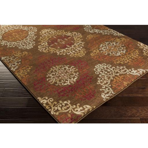 Surya Arabesque ABS-3028 Brick Red Brown 8'10" x 12'9" Rug