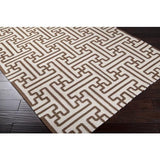 Surya Archive ACH-1709 Dark Brown Ivory 2' x 3' Rug