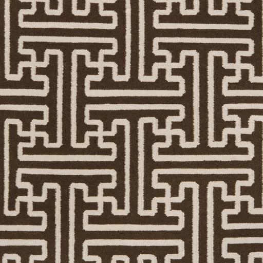 Surya Archive ACH-1710 Dark Brown Light Beige 3'6" x 5'6" Rug