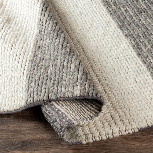Surya Asos ASS-2300 Charcoal Light Gray 8' x 10' Rug