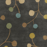 Surya Athena ATH-5110 Aqua Light Brown 9'9" Round Rug