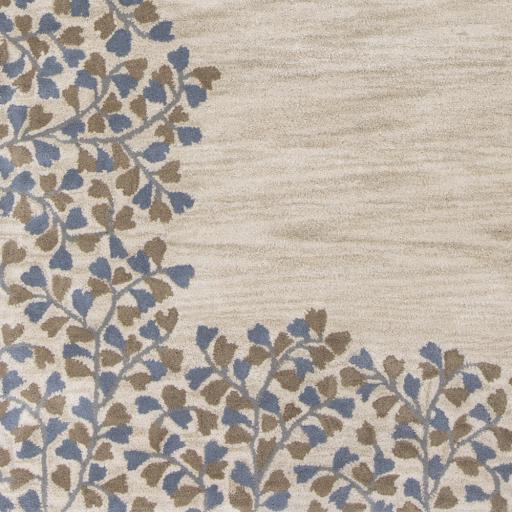Surya Athena ATH-5117 Beige Charcoal 9'9" Square Rug