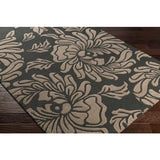 Surya Athena ATH-5141 Charcoal Taupe 9' x 12' Rug