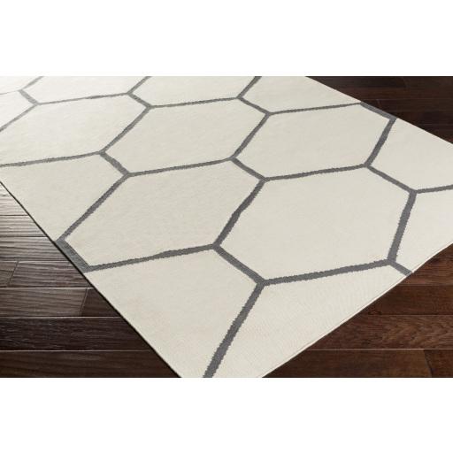 Surya Atrium ATM-3009 Charcoal Light Gray 2'6" x 8' Rug
