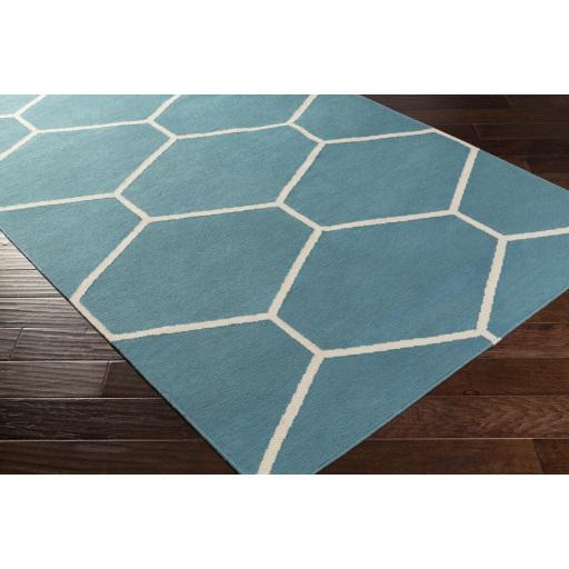 Surya Atrium ATM-3013 Denim Off-White 2'6" x 8' Rug