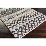 Surya Atticus ATI-1000 Aqua Black 2' x 3' Rug