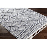 Surya Azilal AZI-2309 Dark Blue Ivory 5'3" x 7'3" Rug