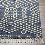 Surya Bedouin BDO-2309 Black Blue 2' x 3' Rug