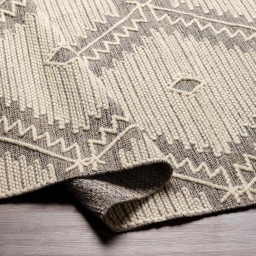 Surya Bedouin BDO-2310 Black Cream 2' x 3' Rug